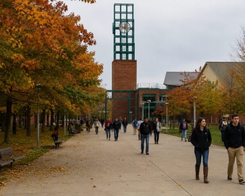 Binghamton University Move-Out Project Turns Student Leftovers Into Community Supplies As $60 Million Hall Rises