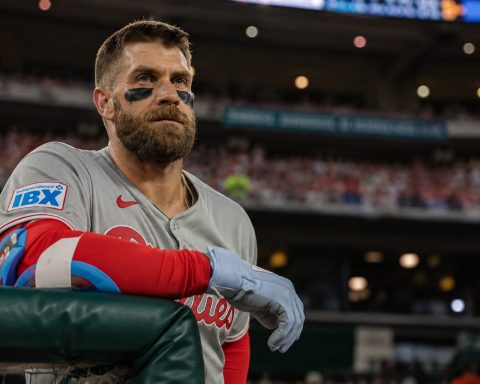 Bryce Harper Delivers the Long-Anticipated Home Run for Phillies Faithful