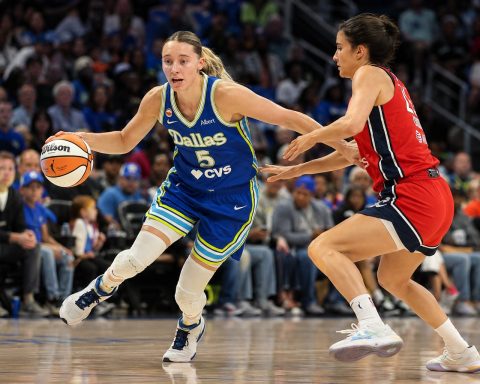 Wings Defense Clips Mystics as Bueckers, Fudd Combine in 92-69 Blowout