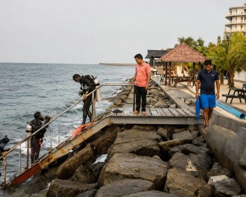 Five Italians Dead In Maldives Cave Dive As Rough Seas Halt Body Recovery