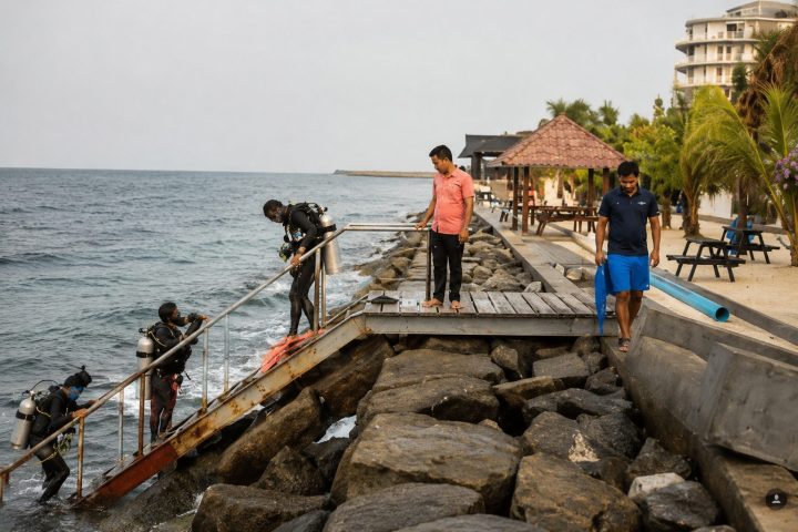 Five Italians Dead In Maldives Cave Dive As Rough Seas Halt Body Recovery