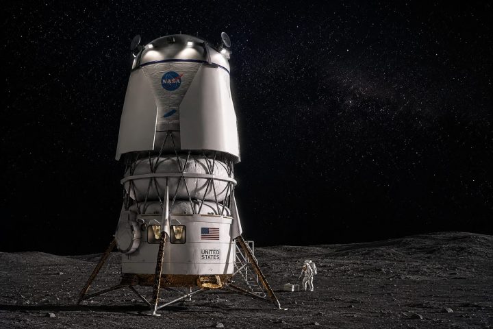 Blue Origin Throws Another Wrench in NASA’s Moon Comeback Plans