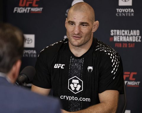 Sean Strickland Called Josh Hokit ‘Fake.’ Then Hokit Got Escorted Out of a UFC Press Conference