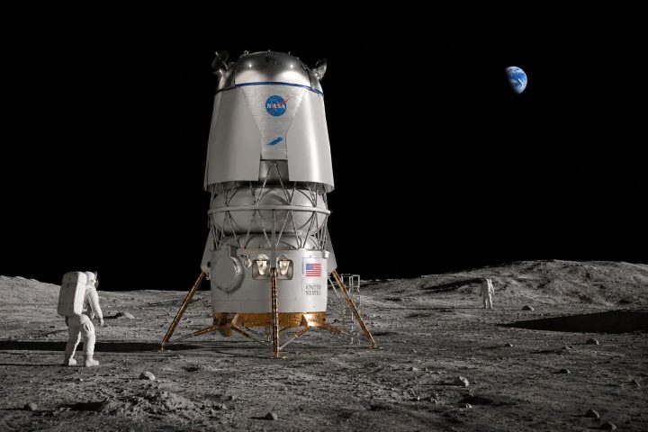 Blue Origin Rocket Explodes as NASA’s Moon Push Faces Setback